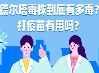 德尔塔毒株到底有多毒？打疫苗有用吗？