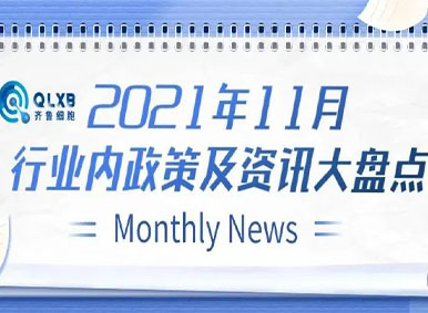 政策汇总丨2021年11月行业内政策及资讯大盘点