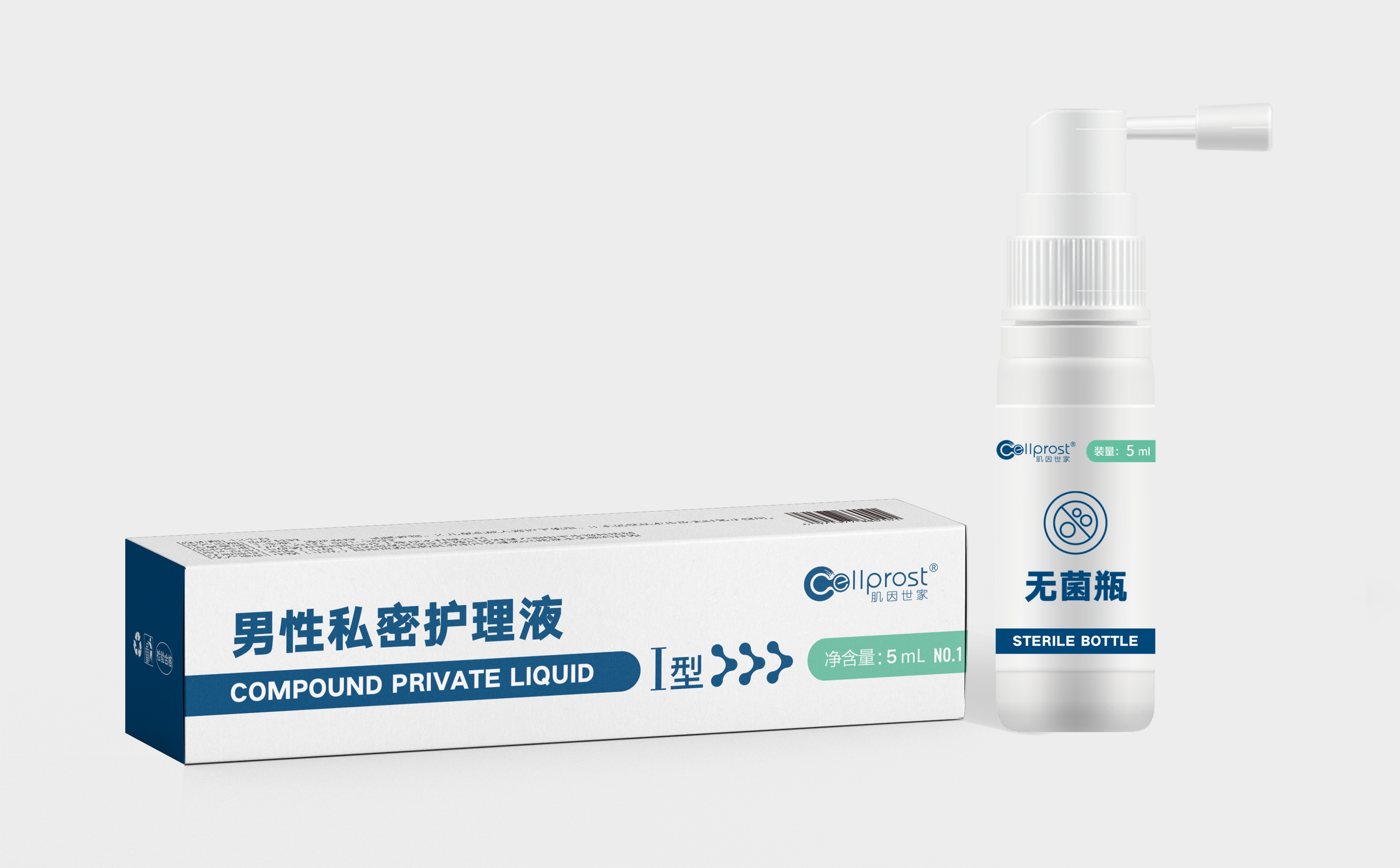 男性私密护理液【5ml/ 支 + 喷雾瓶】