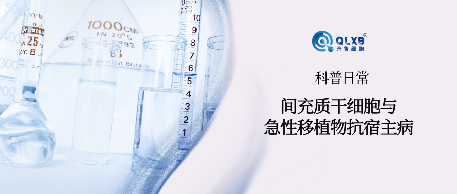 科普日常 | 间充质干细胞应对急性移植物抗宿主病的应用前景